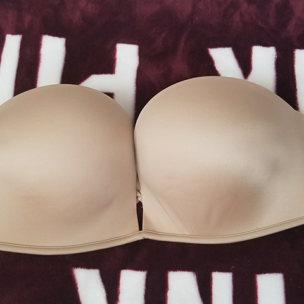 Strapless bra